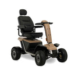 Pride Pathrider 150XL Turbo Mobility Scooter With 100AH Batteries OffRoad Brown